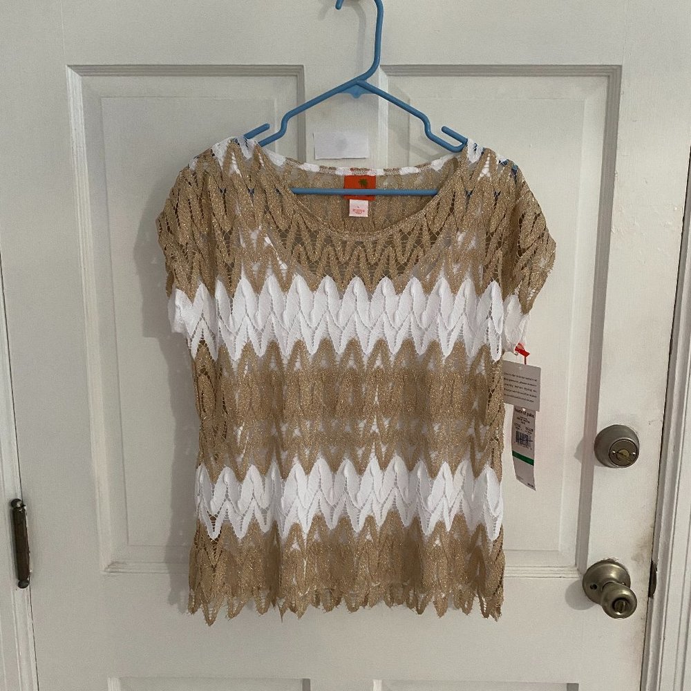 Hearts of Palm blouse  NWT